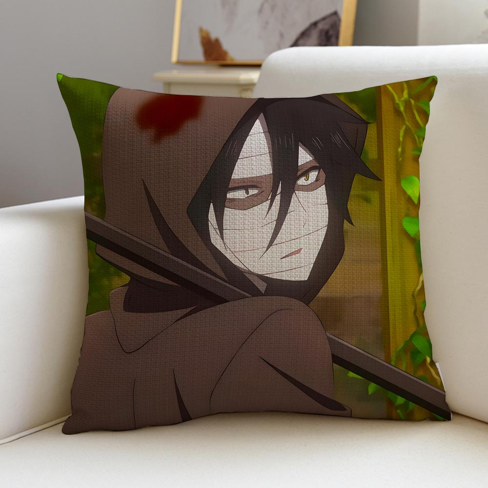Dark AAngels of DeathS Cushion Cover Breathable and skinfriendly linen pillowcase square removable and washable cushion