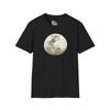 Moon Graphic T-Shirt - Celestial Night Sky Design, Unisex, Soft Cotton Tee