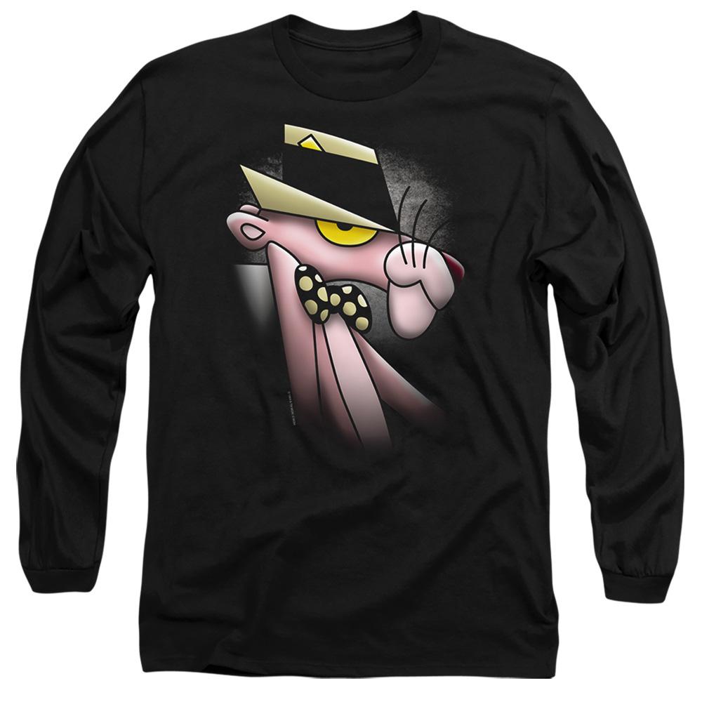 Pink Panther Unisex Adult Smooth Panther Long-Sleeved T-Shirt