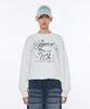 PIPPET Pony Sweatshirt (Melange Gray)