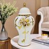 Keramikvase Östliches Ingwerglas Modernes Ingwerglas Dekorative Vase Hochzeit Platin Ingwervase Wohnzimmer Heimdekoration Schlafzimmer