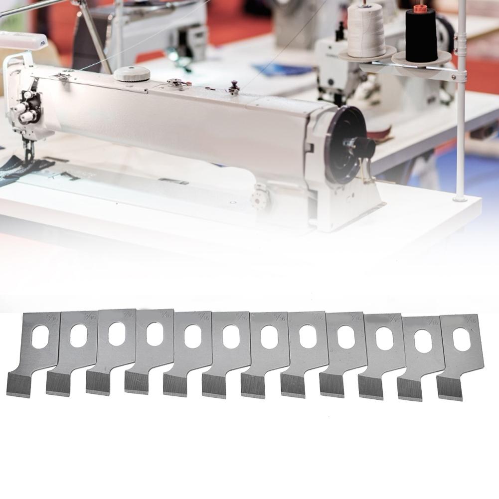 12 Pcs 781 Straight Buttonhole Machine Blade Set Industrial Sewing Machine Accessory (5 16)
