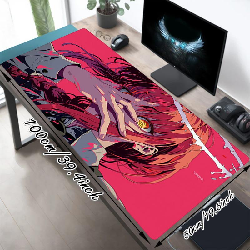 Blood Moon Xl Gaming Mouse Pad Nonslip Rubber Base Stitched Edge Waterproof Desk Mat For Pc Laptop Gamer Office Computer Accessories C929509