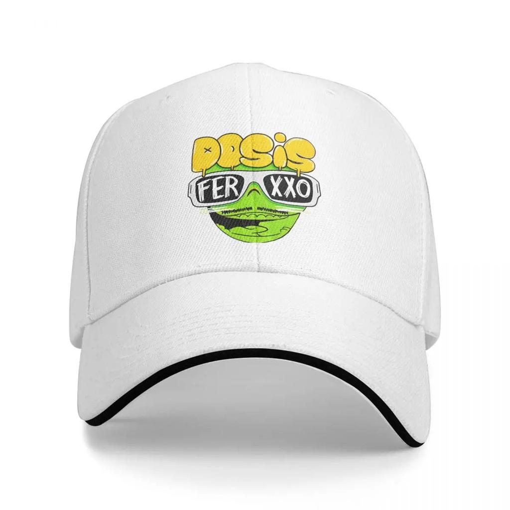 Feid Dosis Baseball Cap Fashion Rapper Ferxxo 2024 Tour Sandwich Hat Unisex Breathable Sun Hat Running Golf