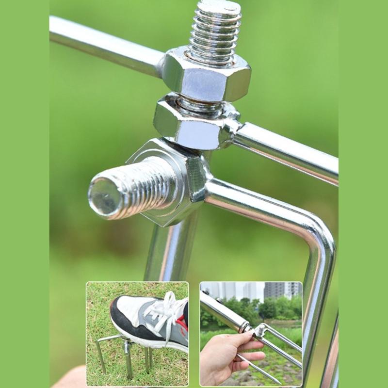 Umbrella Holder Stand Parasol Brackets for Beach Fishing Stainless Umbrella Sand Anchors Umbrella Stand