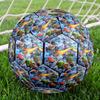 Clash Royale Heroes Collage Size 5 Soccer Balls, Anti-Slip, Protective Football, Outdoor Sport, a Unique Gift Suitable for Him/her, Birthdays