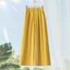 Damen Leinenhose mit weitem Bein, figurformend, Frühjahr/Sommer 2026