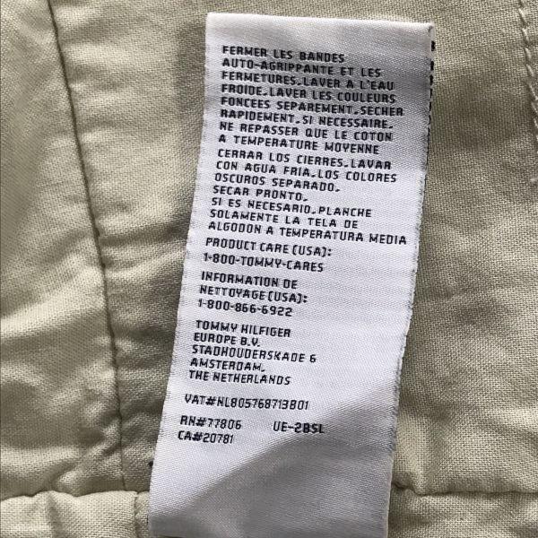 Tommy Hilfiger Hilfiger Denim Abnehmbare Kapuze Gepolsterte Militärjacke Damen M Beige(GEBRAUCHT)