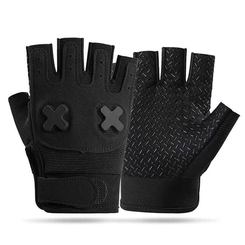 

Outdoor Sports Cycling Fitness Breathable Fitness Roller Skating Silicone Palm Anti-skid Hand M