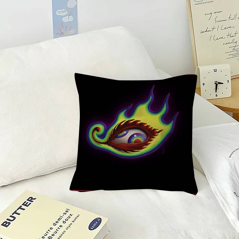 Band T-ToolS Lateralus   Cushion Cover Pillowcase Upholstery Sofa Throw Pillow Home Decor Pillowcas