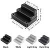 Plastic 3 Steps Cat Litter Box Ramp Detachable Adjustable Automatic Cat Toilet Feet Filter Leak-proof Non Slip