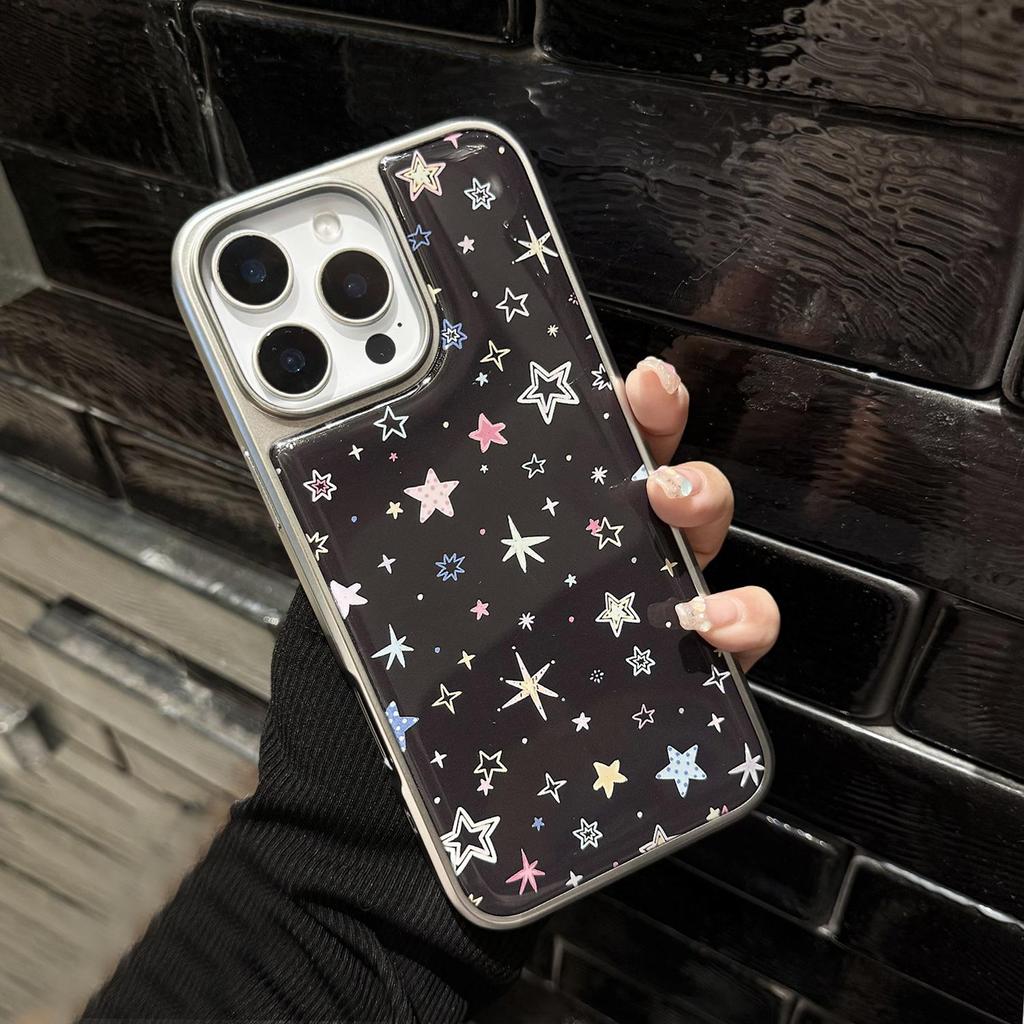 Creative Colorful Stars Phone Case for iPhone 17 iPhone 17 Pro Max