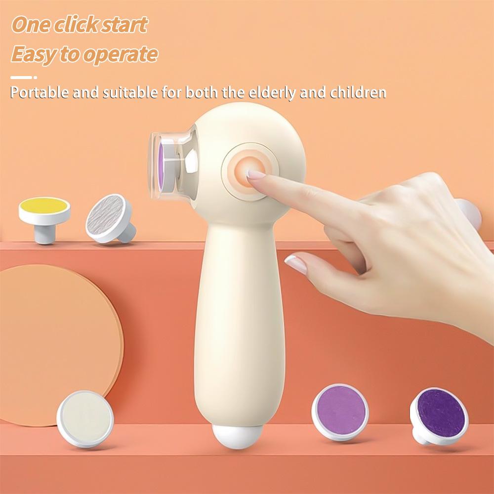 Baby Electric Nail Polisher Nail Art Tool Polishing Machine Small Household Mini Nail Polisher Handheld Nail File
