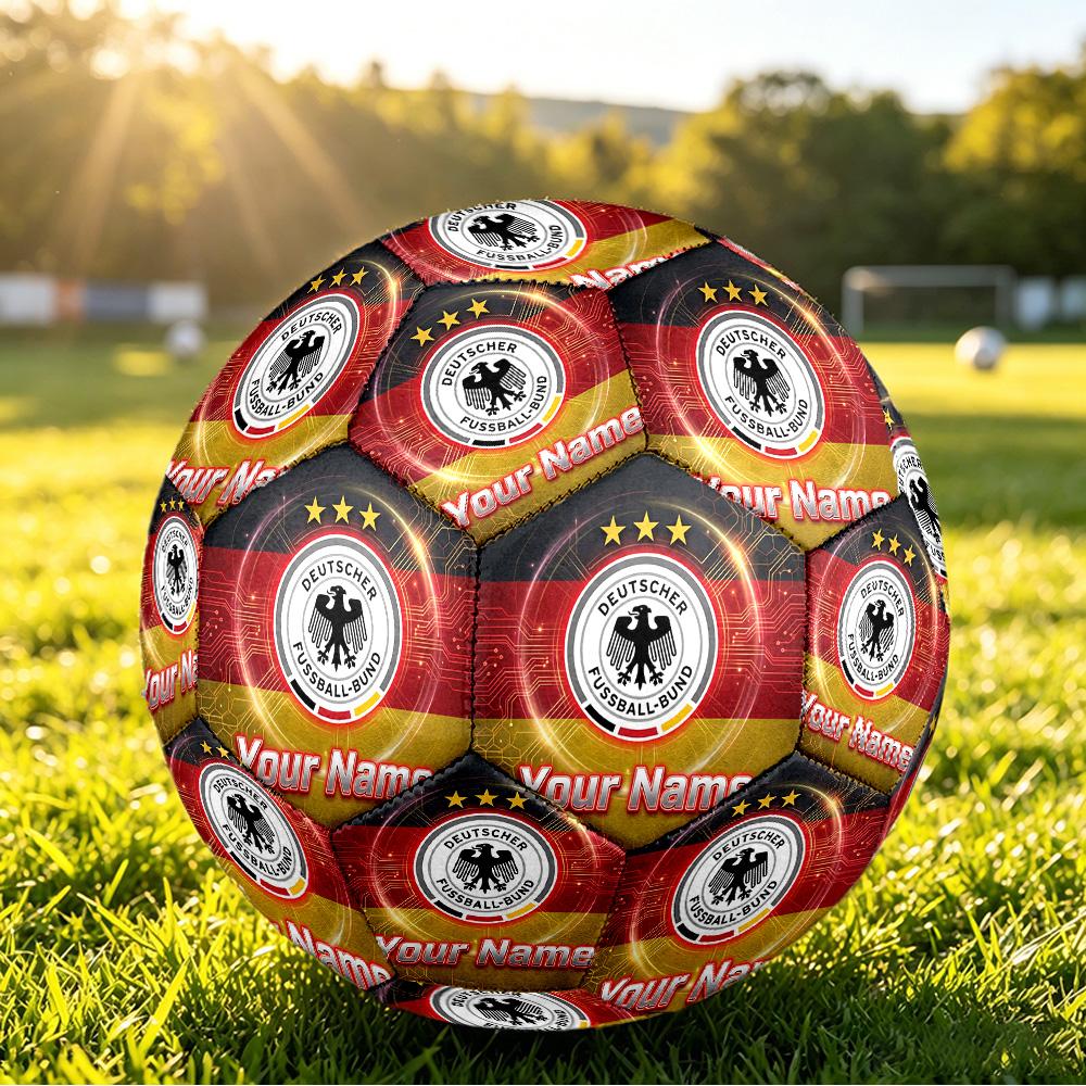 Personalized Size 5 Football Germany National Football Team Pattern Outdoor Game Sports Ball Gift