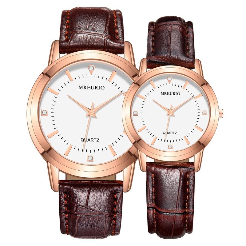 Ein Paar beliebte Partneruhren, ein Armband für Damen- und Herrenuhren und ein Geschenk für Herrenuhren.