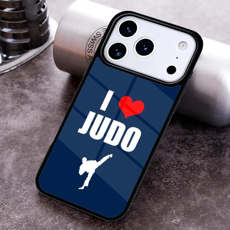 Judo Phone Case for iPhone 17 16 15 Pro Max Air 14 13 12 11 Plus Shockproof Cover