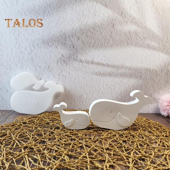 Silikonová forma velryba Flexibilní forma na mýdlo velryba 3D odlévací forma velryba pro pryskyřici Výroba svíček DIY Cementové sádrové řemesla