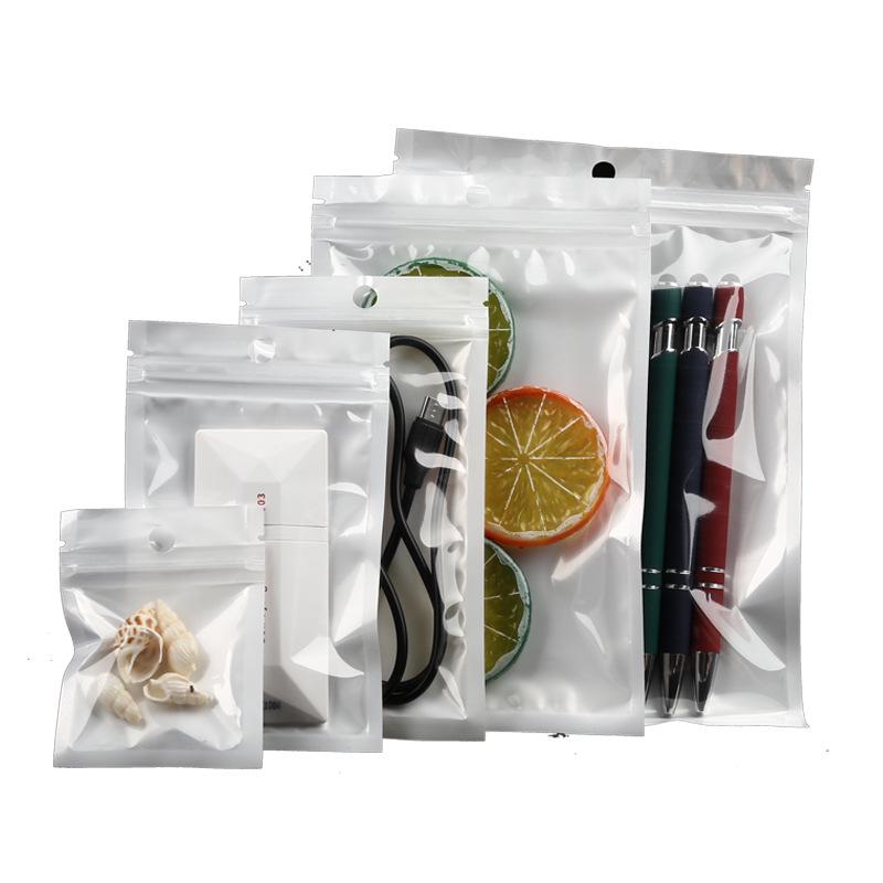 Pearlescent Film Ziplock Bag for Phone Case & Data Cable