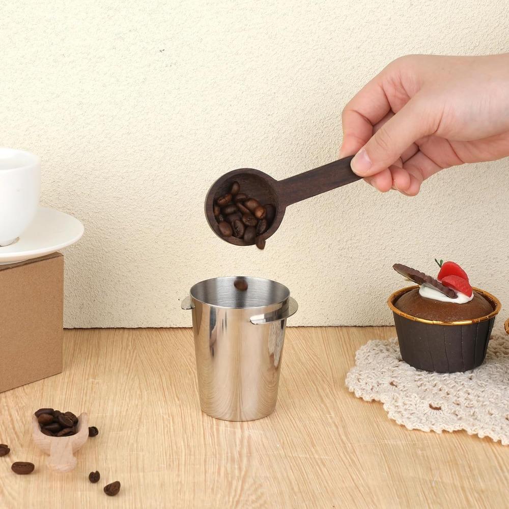 53mm Coffee Dosing Cup Stainless Steel Dosing Cup Coffee Powder Cup Coffee Powder Feeder Espresso Machine Coffeeware Accessories