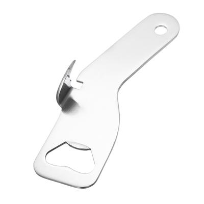 Stainless Steel Bottle Opener, Manual Can Punch Bottle Opener, Versatile Can Tapper for Beverage Beer Soda Cans Kitchen Camping