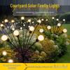 Waterproof Solar Firefly Outdoor Garden Light for Courtyard, Villa, and Lawn Decoration