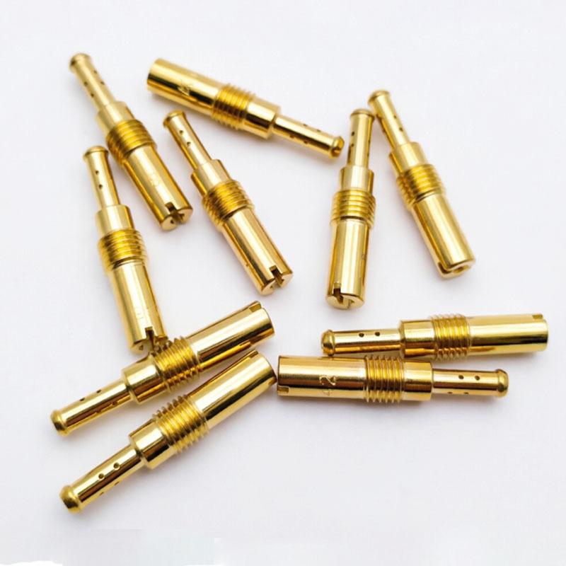 10pcs Pilot Jet M5 M6 5mm 6mm Slow Idle Jet 0.8 pitch Thread for KEIHIN Carburetor PE CVK PWK PZ19 GY6 KTM Injector Nozzle