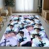 Kim Seok Jin Kpop B-BTS Living Room Non-Slip Area Rug Soft Carpet for Bedroom Kids Playroom Sofa,Home Decor Doormat Gift