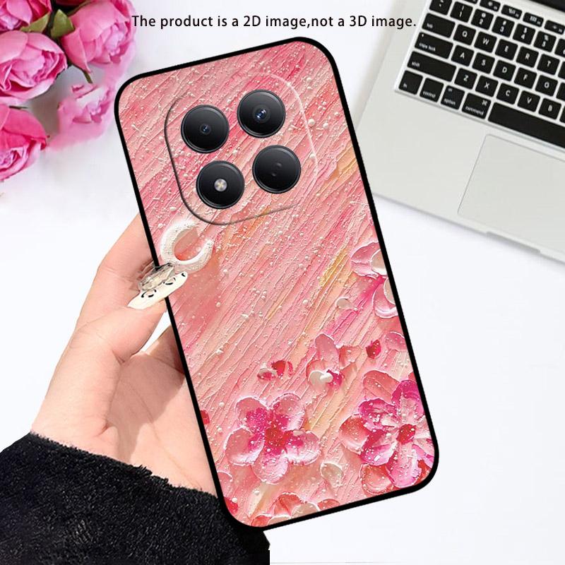 Phone Case For Xiaomi Redmi Note 15 Note15 Pro Plus Pro+ 5G Shockproof Bumper Soft TPU Cover Coque Note15Pro Silicone Fundas