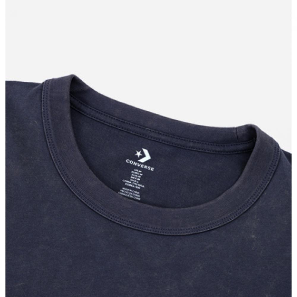 Converse VinTage Logo Washing ShorT Sleeve T shirT Loose quieT Shade Ucj755 G6m