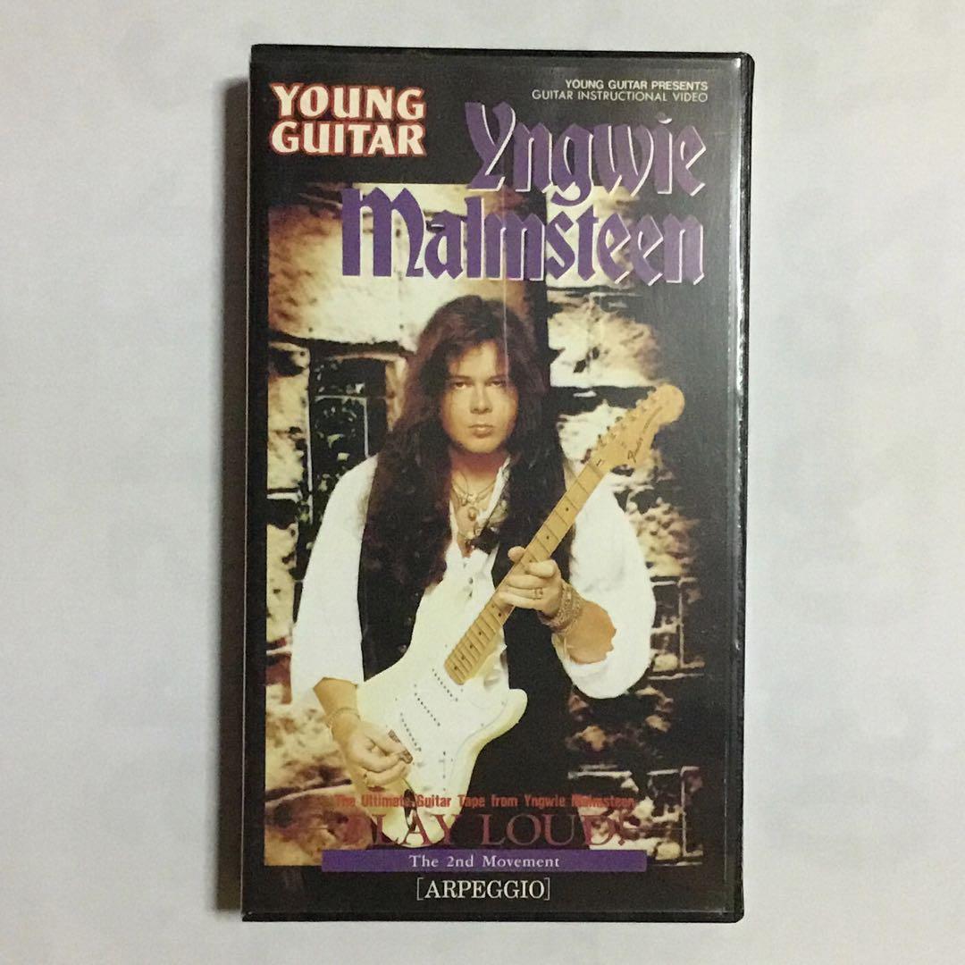 

[USED] Yngwie Trilogy 2nd movement “Arpeggio (Sweep)” VHS video