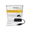 USB 3.0-hub - StarTech - ST4300MINU3B - 4 porter - Integrert kabel - Svart