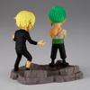 BANPRESTO One Piece - Log Story - Roronoa Zoro & Sanji Nothing At All! World Collectible Figure
