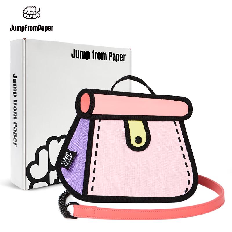 Кросс-боди сумка JumpFromPaper с 2D-мультяшным дизайном