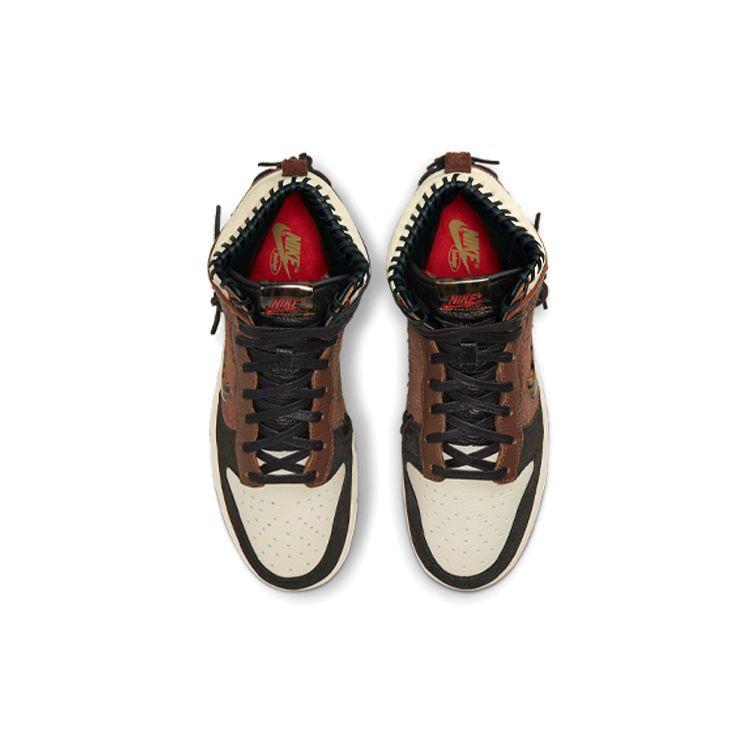 Bodega x Nike Dunk High Legend Unisex Sneakers Brown Fauna-Brown Rustic CZ8125-200