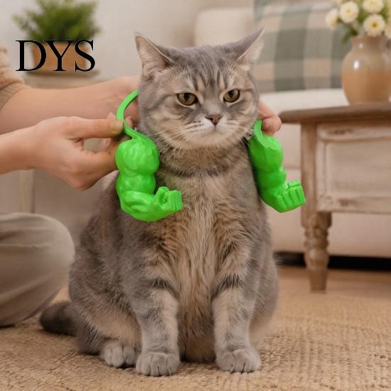 3D Printed Cat Toy Muscle Arm, Funny Photo Prop, Muscular Props Pet Shoulder Attachment for Feline Cosplay Costume Party Accessories Lightweight