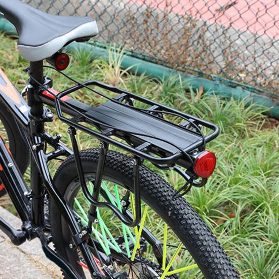 Mountain Road Bike Rear Shelf Adjustable Stable Support Anti-skid Heavy-duty Stainless Bicycle Rear Seat Luggage Carrier Aluminum Alloy