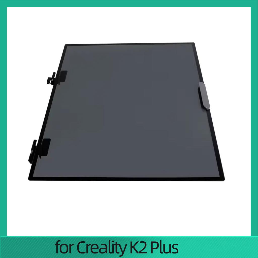 For Creality K1 / K2 Plus / K1 Max / K1C Front Door Glass Kit Creality Original 302×372×3mm Glass K2 Plus Top Glass Kit