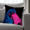 TTv Girl Who Really Cares Anime Celebrity Merchandise AllMatch Printed Pillow Case Sofa Car Office Room Decoration Protector