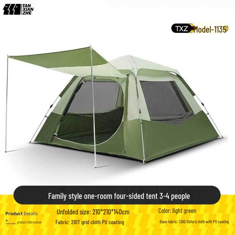 Explorer Automatic Pop-up 3-4 Person Camping Tent