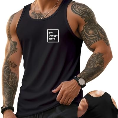 Anti-Static, Perfect for Hot Sleepers & Night Wear, Men's Tank Top, Lightweight & Comfortable