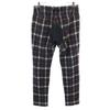 SUNSEA Made in Japan Wool Blend check Long pants 1 Black series Men's Used