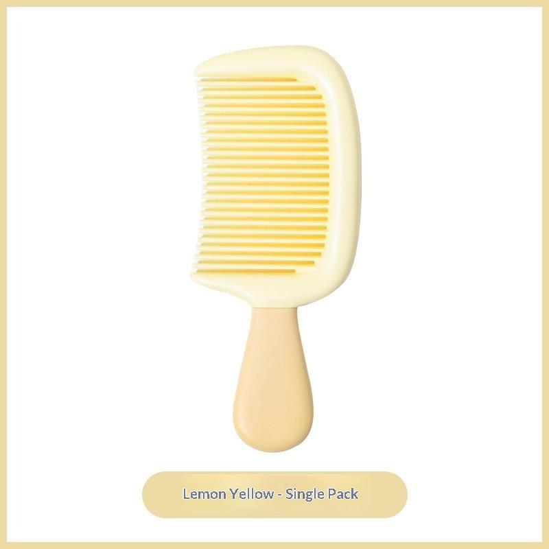 Cute Small Hair Comb Mini Durable Soft Plastic with Hanging Hole Lightweight for Kids Daily Grooming Travel