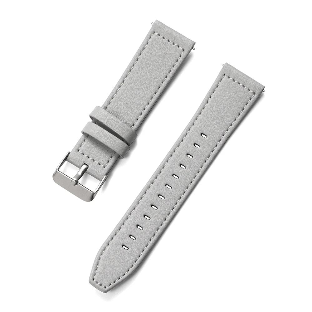 Leather 22mm 20mm Strap for HUAWEI WATCH GT 5 4 46mm WATCH 4 Pro GT 3 GT2 Pro 42mm Bud Band Watchband Soft Replacement Wristband