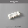 ZLIII Gold-Rimmed Japanese Ceramic Tableware