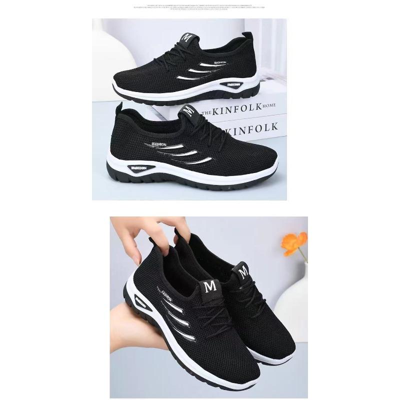Men's Autumn Breathable Knit Mesh Trendy Shoes, Comfort Athletic Casual Running Sneakers for Teen Boys
