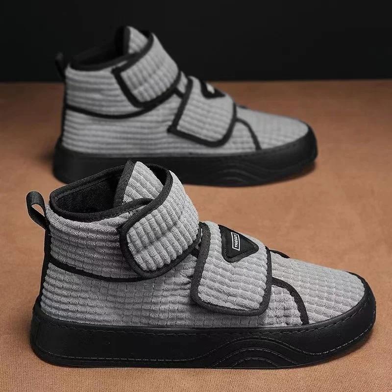 Mode Herrenstiefel Mode Plateau Stiefeletten Outdoor Leichte Sneaker für Herren Rutschfeste Designerstiefel 2024 Frühling Winter Herrenschuhe