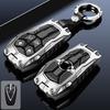 Zinc Alloy Car Key Case Cover For Changan Eado Unit Cs35Plus Cs55Plus Cs75Plus Smart Protected Keychains Interior Accessories