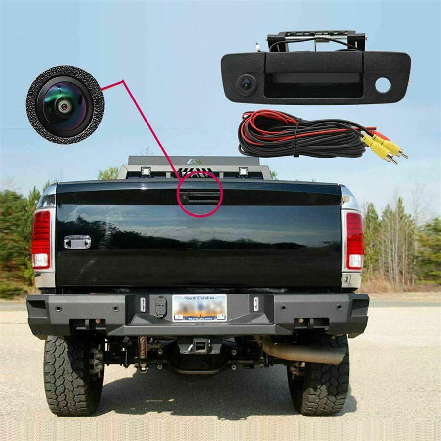 For 2009-17 Dodge Ram 1500 2500 3500 Tailgate Hatch Handle Backup Reverse Camera