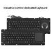 USB Keyboards with Integrated Touchpads for Industrial and Control Panel Applications