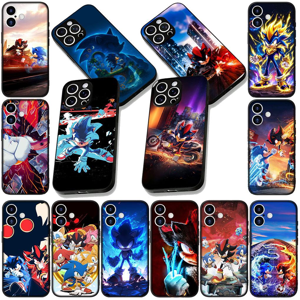 Game S-Sonics Hedgehog S-Shadows Phone Cover for Samsung Galaxy A05 A06 A14 A50 A51 A52 A12 A13 A23 A70 A07 A25 A26 M53 A56 Case